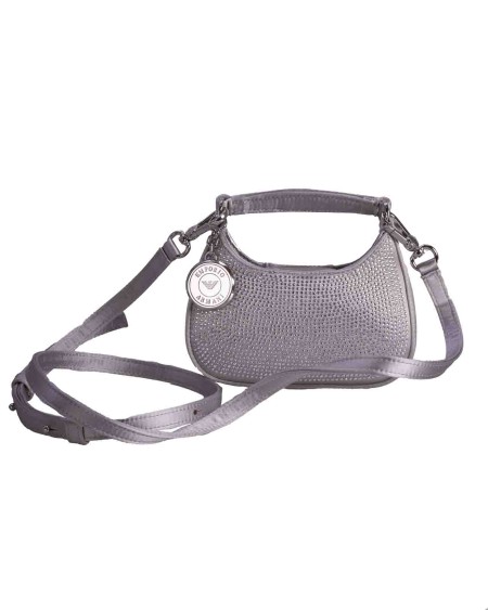 Shop EMPORIO ARMANI Saldi Borsina: Emporio Armani borsa a spalla con strass.
Chiusura con bottone automatico.
Manico.
Tracolla regolabile, removibile.
Dimensioni: 15x10x3,5cm.
Composizione: 100% Poliestere.
Fabbricato in Cina.. Y3H325 YWF2X-80270